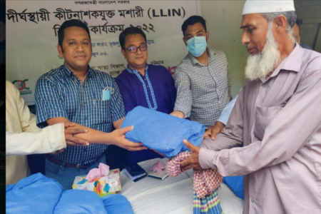ফটিকছড়িতে ২২হাজার মশারি বিরতণ 